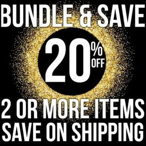 20% off and save on shipping